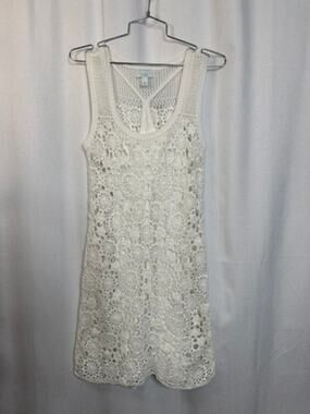382. Calypso St. Barth for Target Hand Crocheted Sleeveless Dress Size S